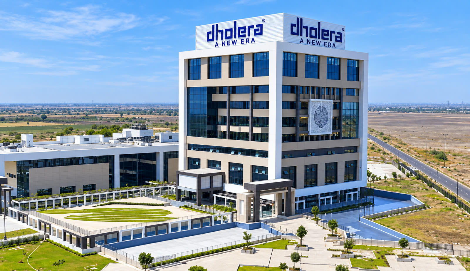 Dholera smart city building and infrastructure